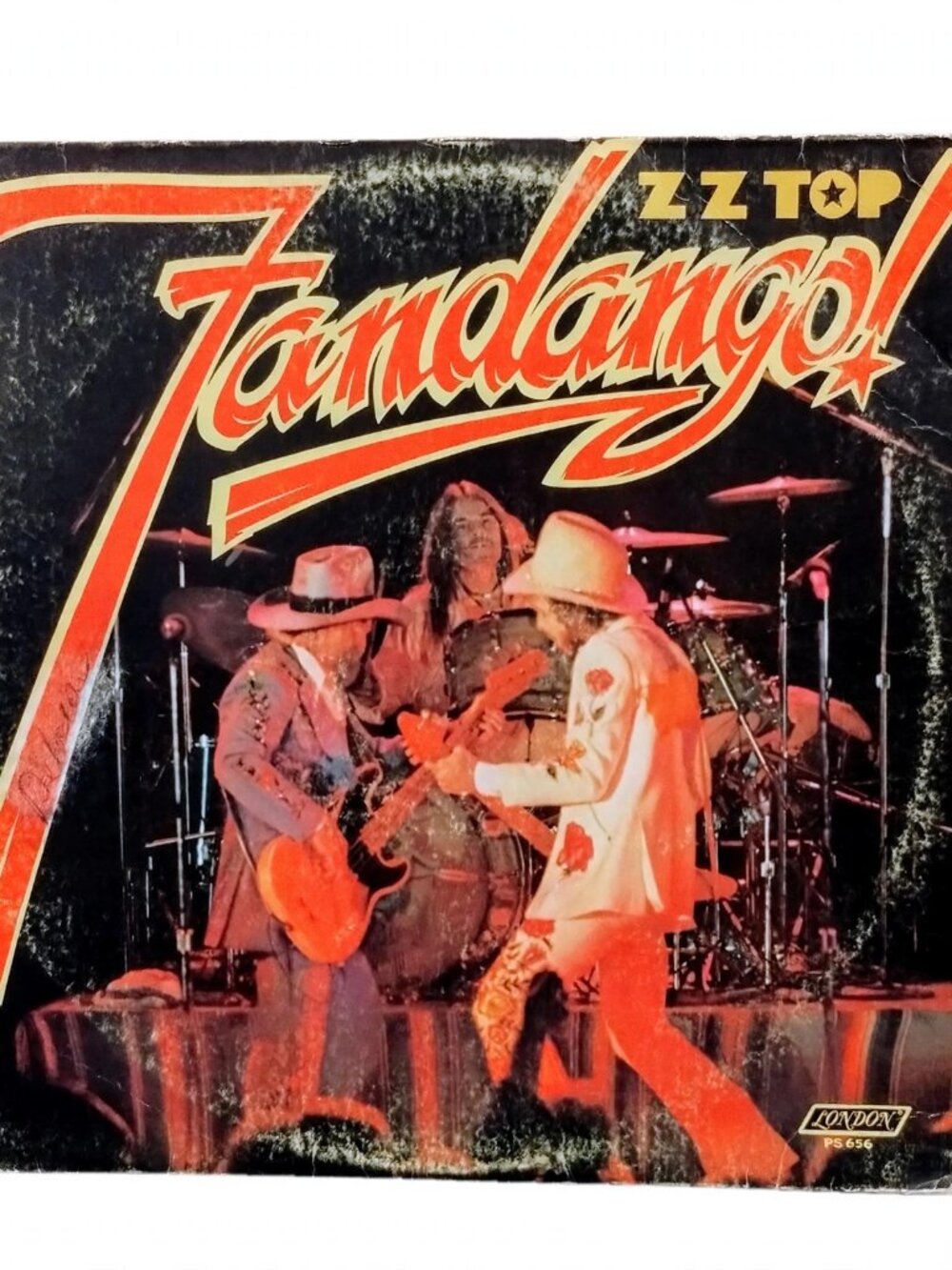 ZZ Top - Fandango! Vinyl Record LP 1975 Stereo London PS 656 Original Press
